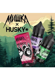 Жидкость Husky & Мишка salt 30 мл 20 мг hard