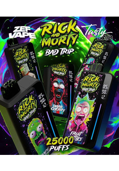 RICK and MORTY BAD TRIP 25000 затяжек