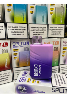 BRUSKO SPLIT L 5000 затяжек, изображение 3