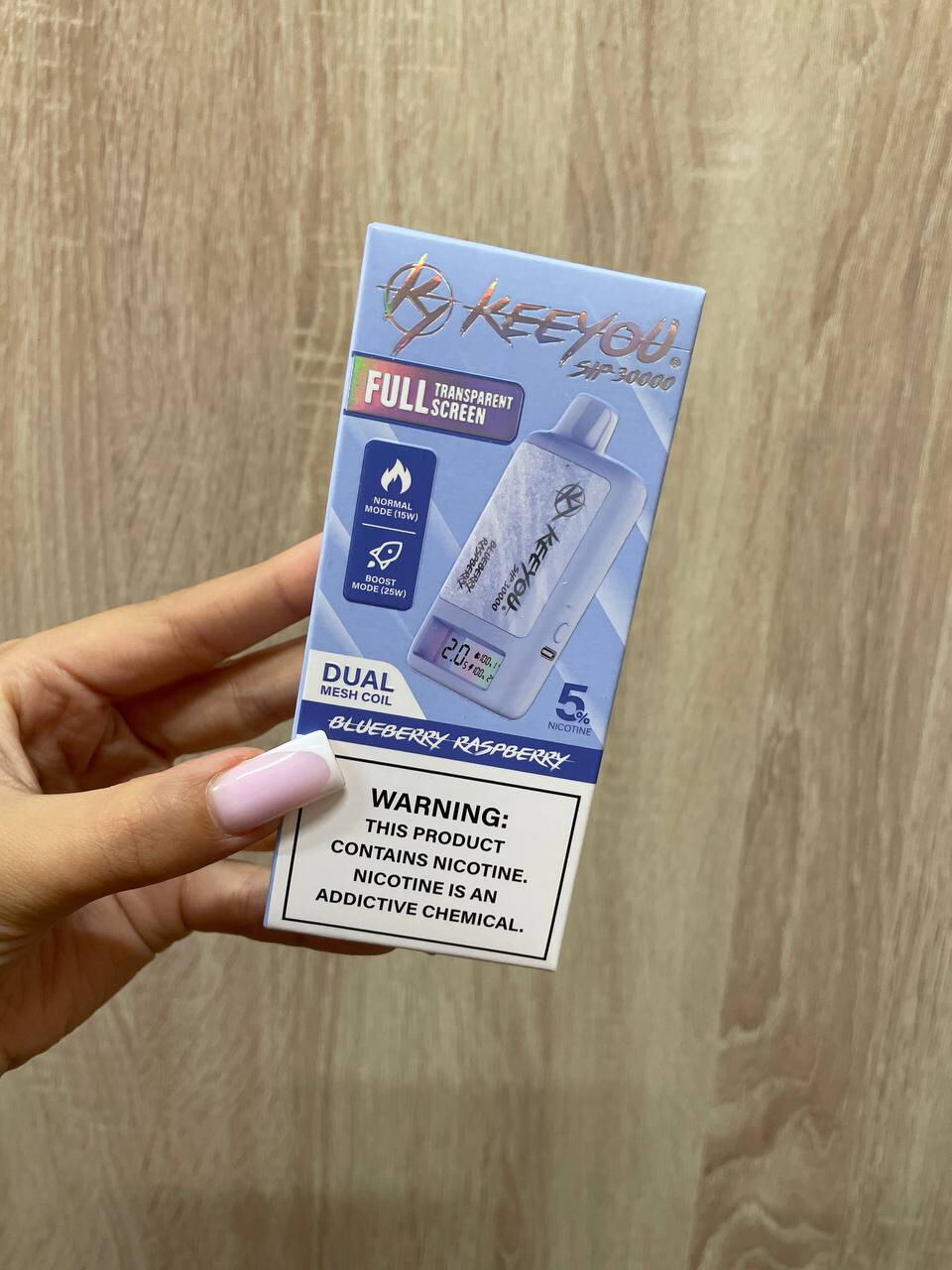 KeeYou Sip 30000 затяжек — одноразовая электронная сигарета, изображение 5