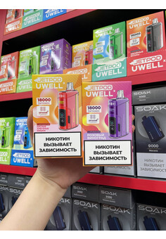 JetPod x UWELL VISCORE 18000 затяжек